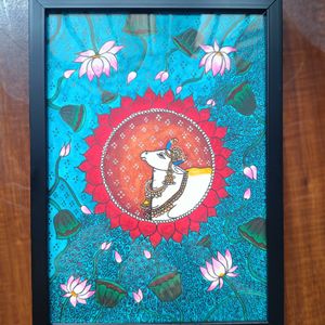 Indian Cow - Traditional painting